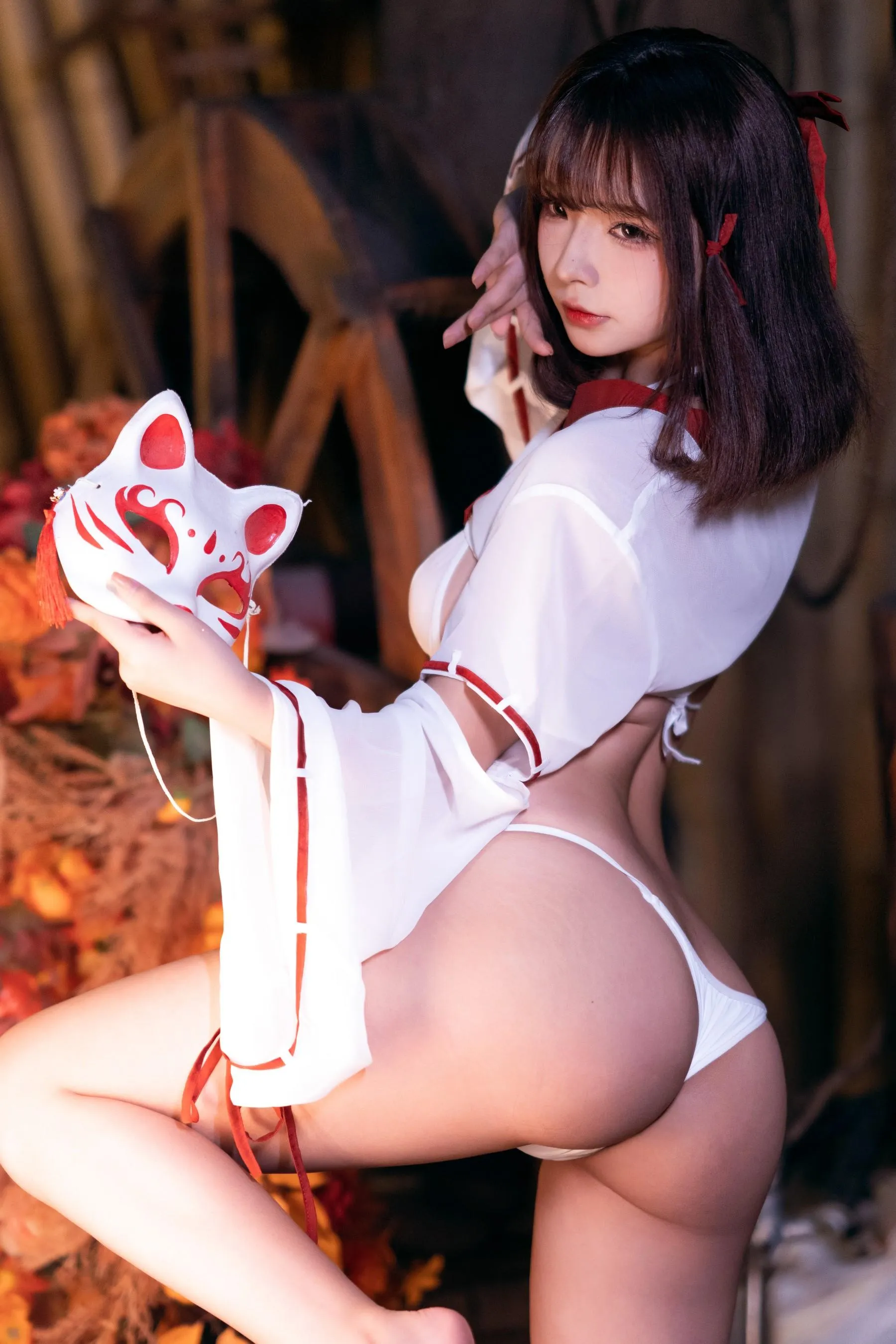 yuuhui玉汇 – NO.33 巫女 [121P]插图